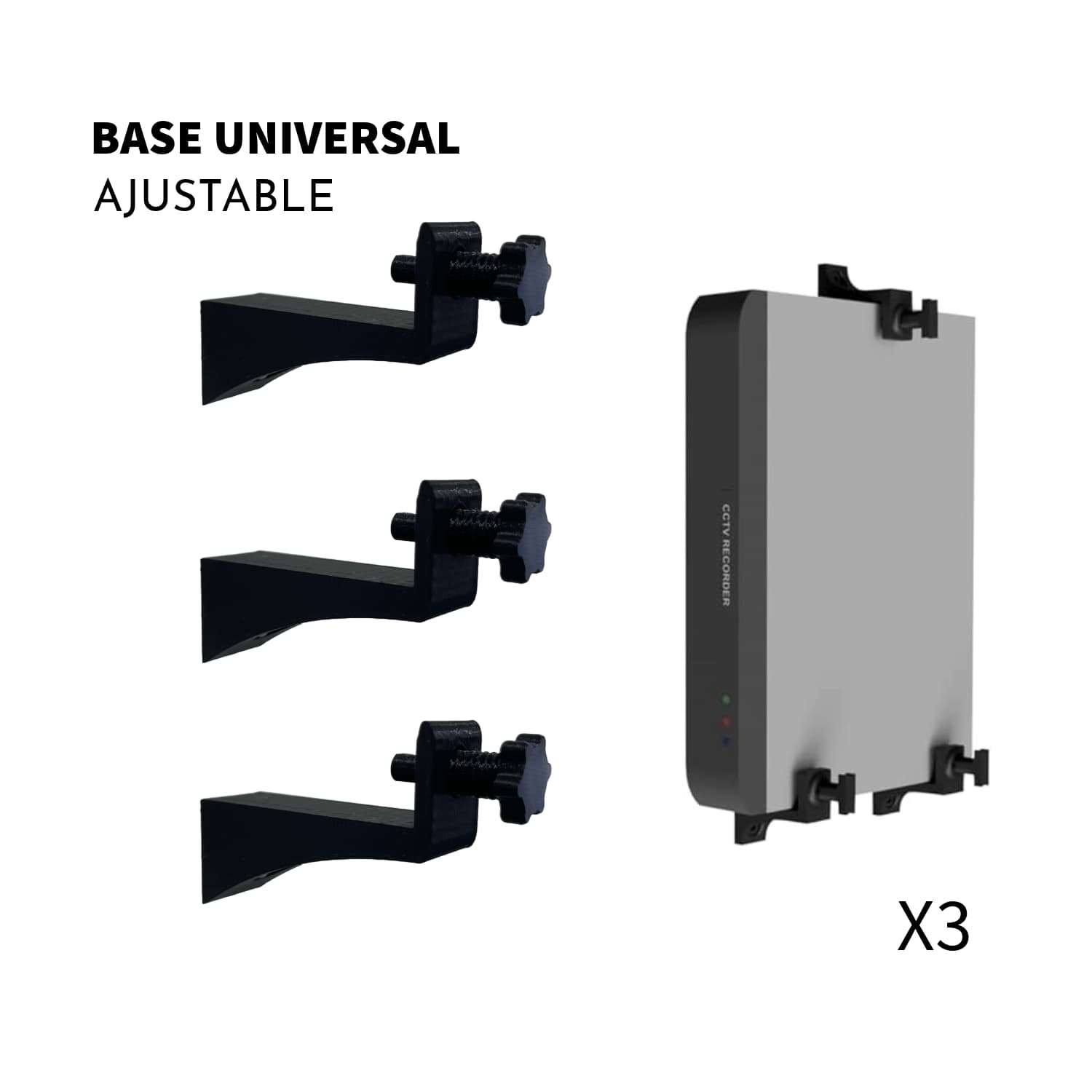 Base Ajustable Universal Multiuso - JiD Bases y Accesorios