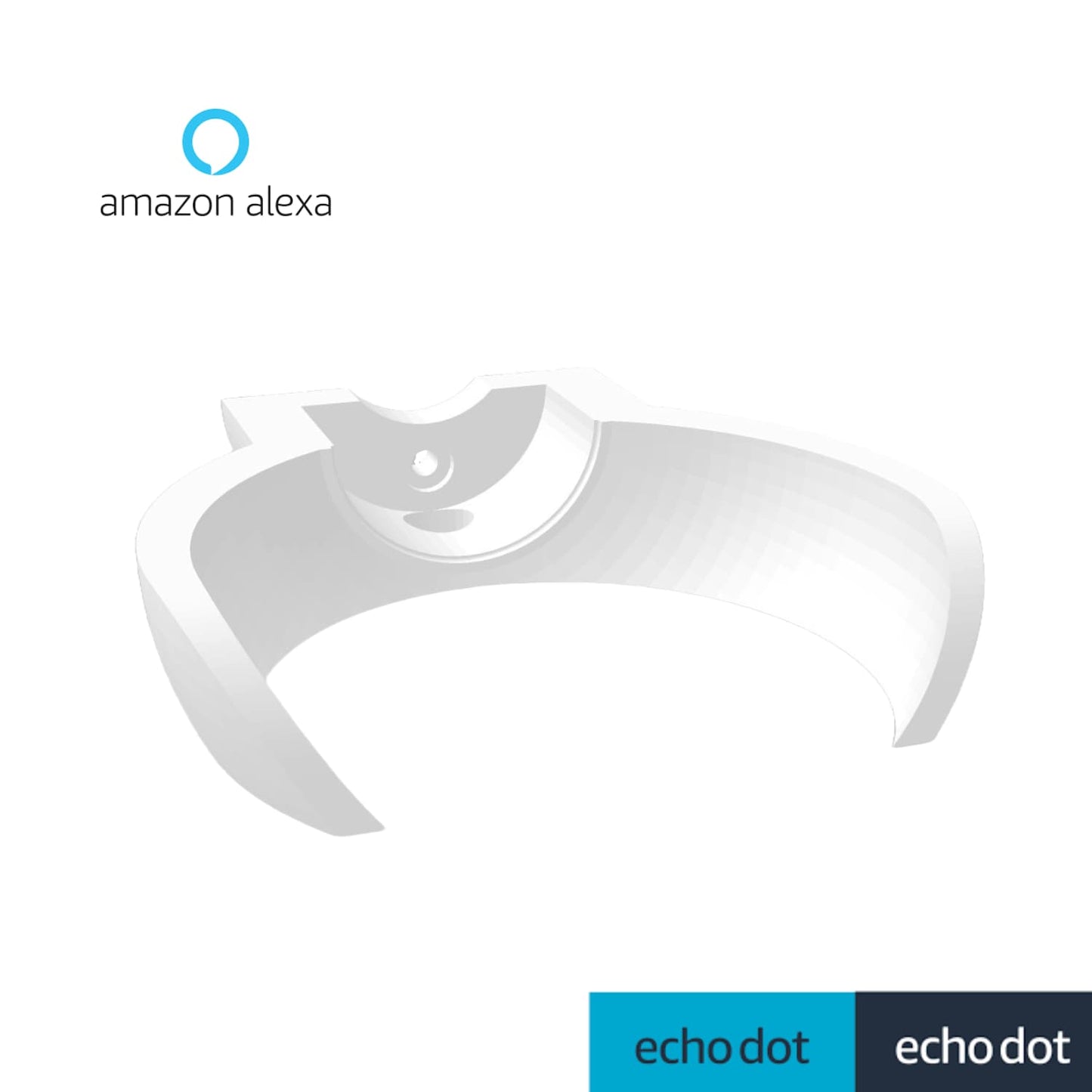 Base de Pared Amazon Alexa Echo Dot (4ta y 5ta Generación) Aro - JiD Bases y Accesorios