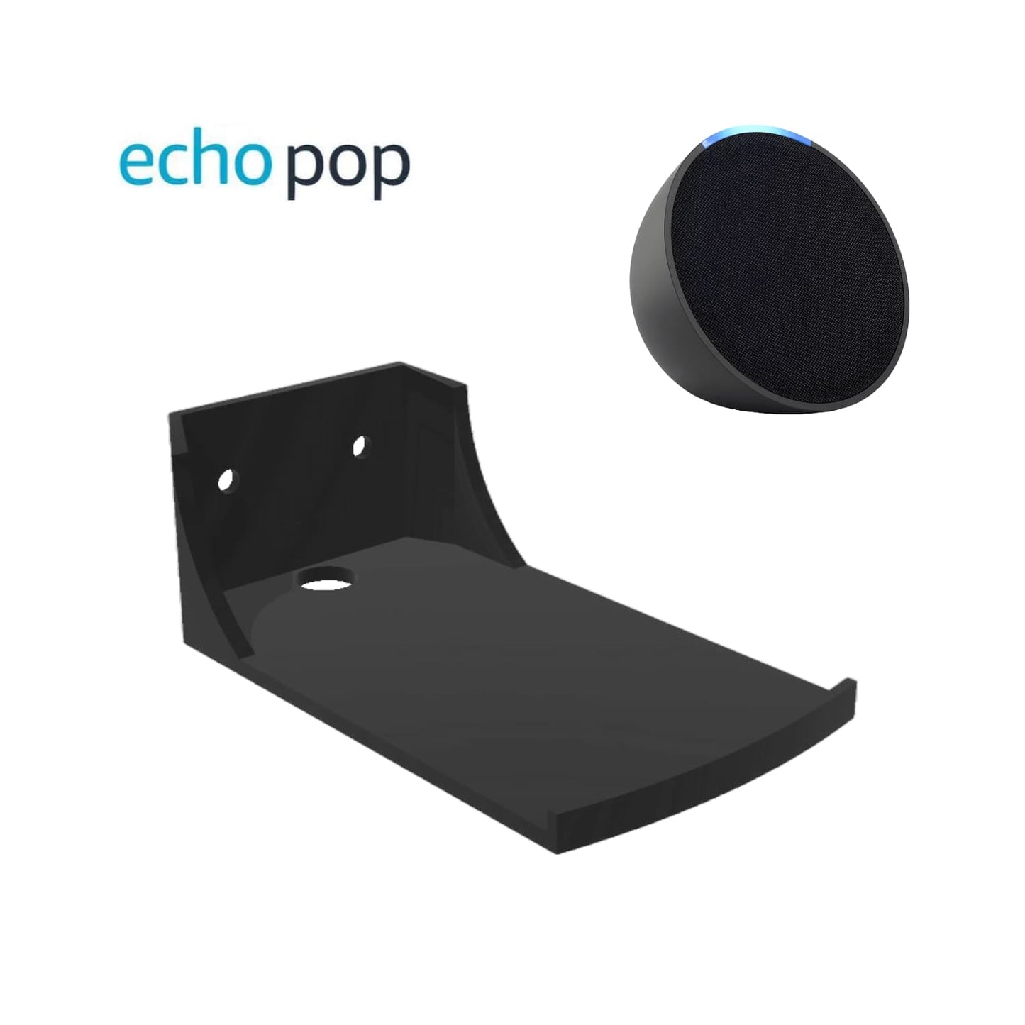 Base de Pared Amazon Alexa Echo Pop - JiD Bases y Accesorios