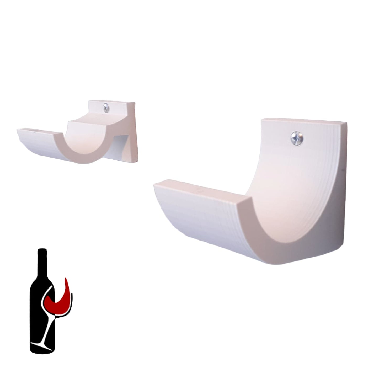 Base de Pared Botella de Vino - JiD Bases y Accesorios