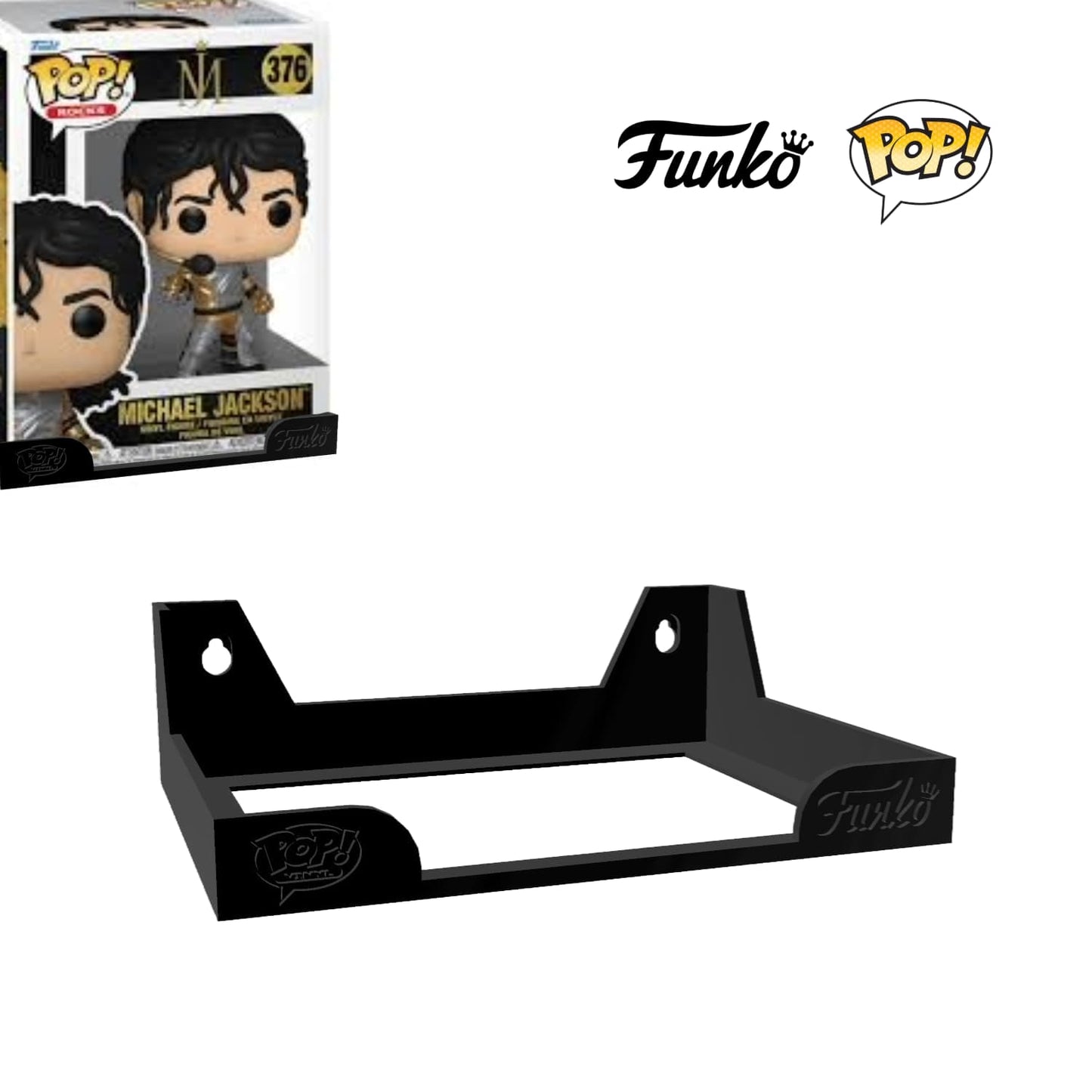 Base de Pared Exhibición de Funko Pop - JiD Bases y Accesorios