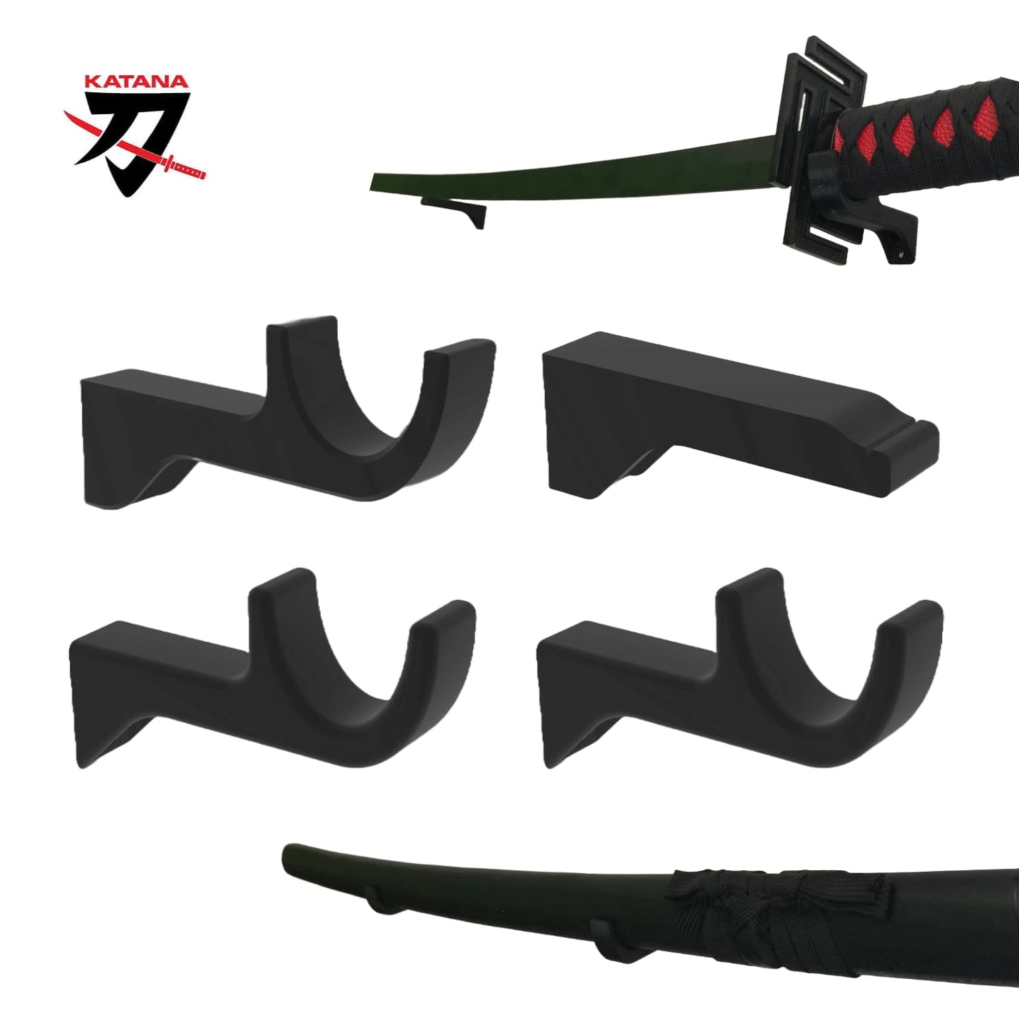 Base de Pared Katana - JiD Bases y Accesorios