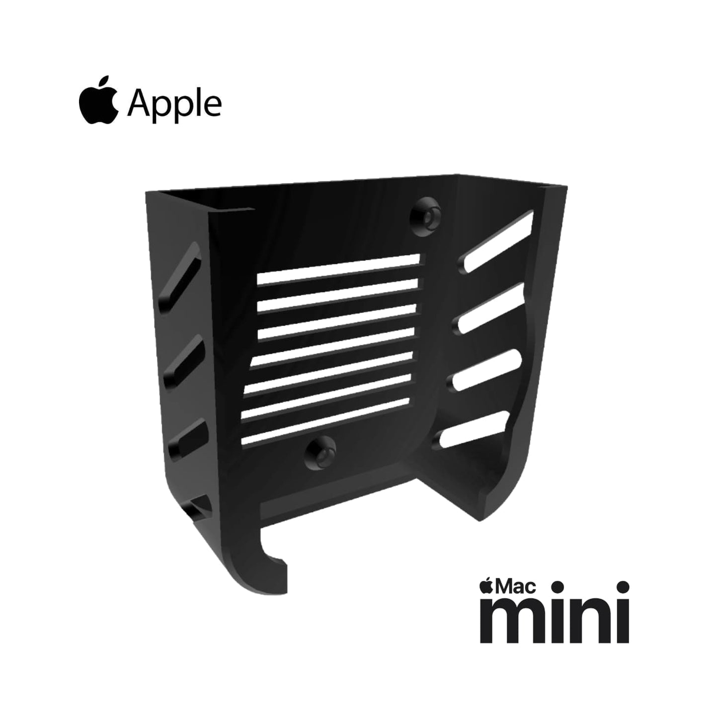 Base de Pared para Mac Mini M4 - JiD Bases y Accesorios