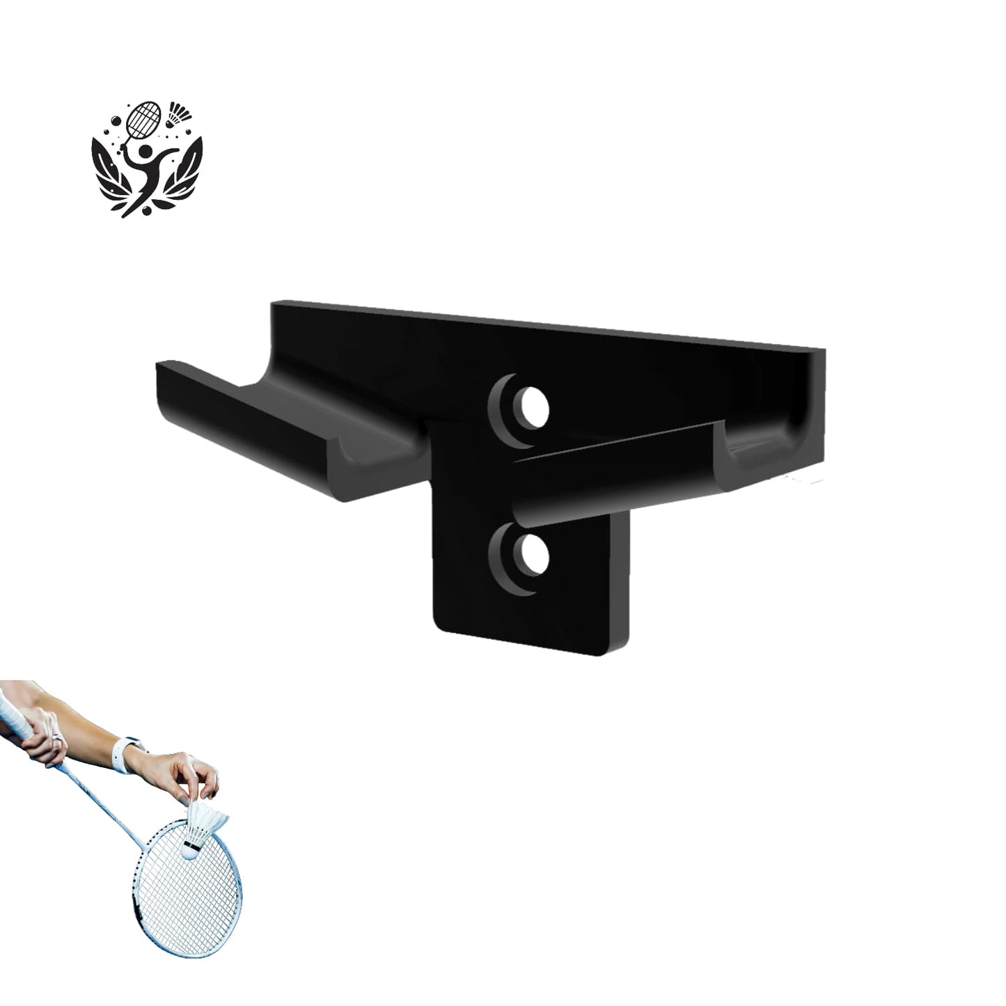 Base de Pared Raqueta de Bádminton - JiD Bases y Accesorios