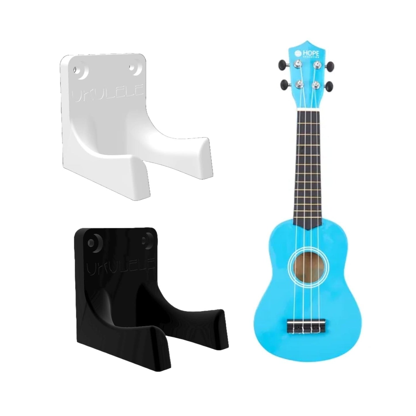 Base de Pared Ukulele - JiD Bases y Accesorios