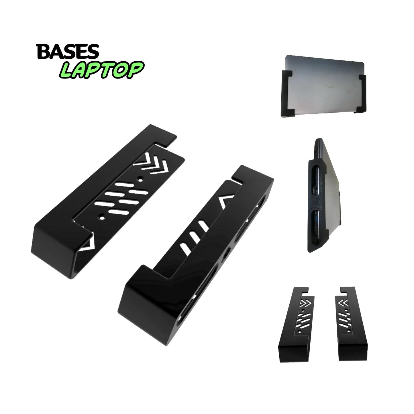 Base de Pared Universal Laptops (2 Pzas) - JiD Bases y Accesorios
