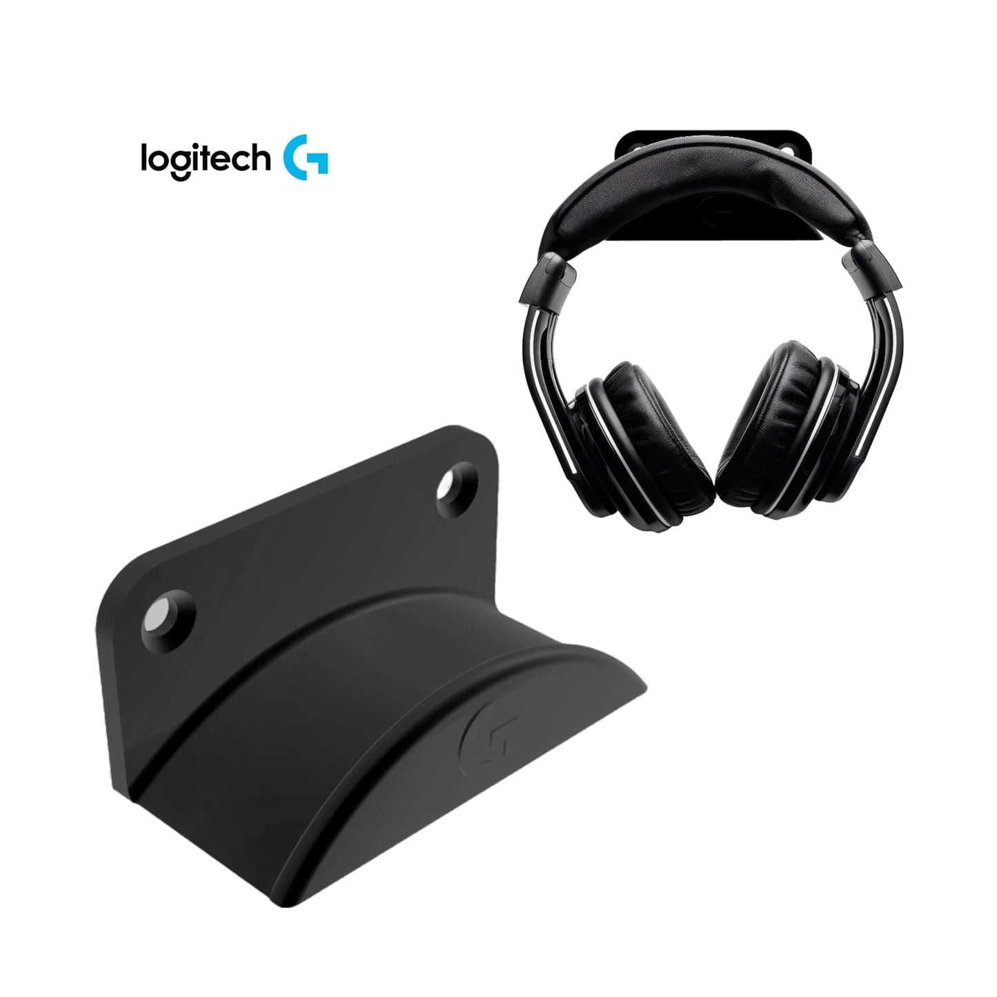 Base de Pared Universal para Audífonos Estándar - JiD Bases y Accesorios