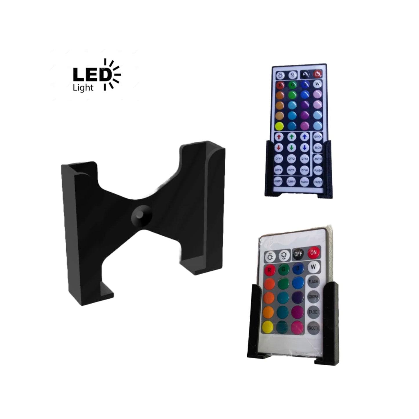 Base de Pared Universal para Control de Cintas LED - JiD Bases y Accesorios