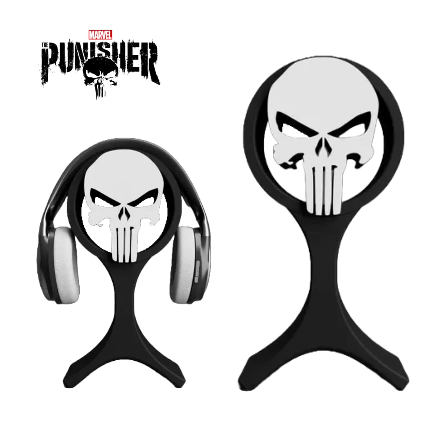 Base para Audífonos The Punisher - JiD Bases y Accesorios