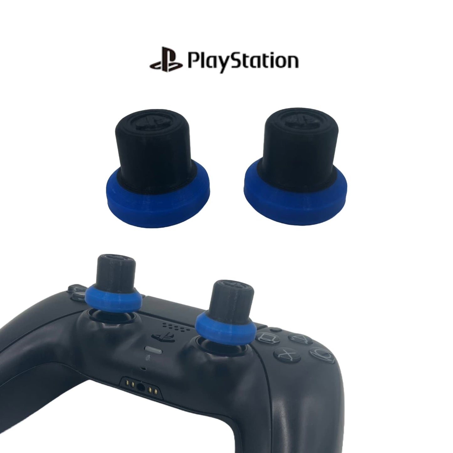 GRIPS para PS5 - Pack de 2 Extensiones para Joystick - JiD Bases y Accesorios