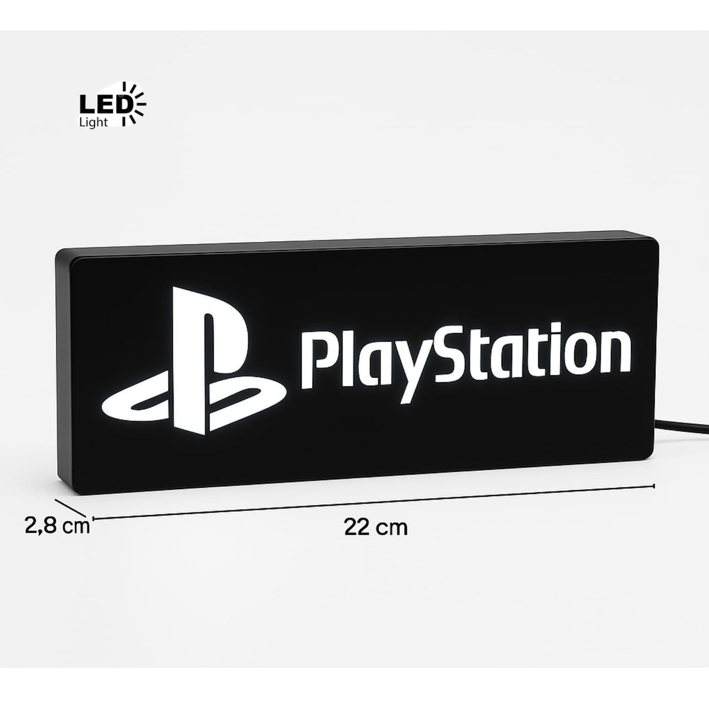 Lámpara LED Decorativa PlayStation - JiD Bases y Accesorios