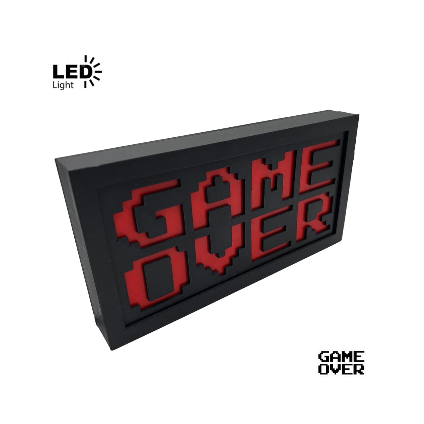 Lámpara LED GAME OVER - JiD Bases y Accesorios