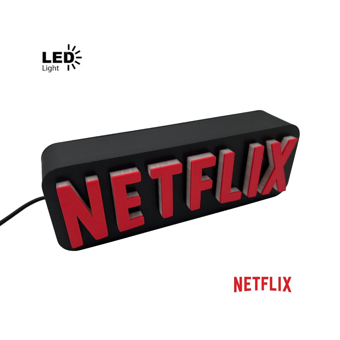 Lámpara LED Netflix - JiD Bases y Accesorios