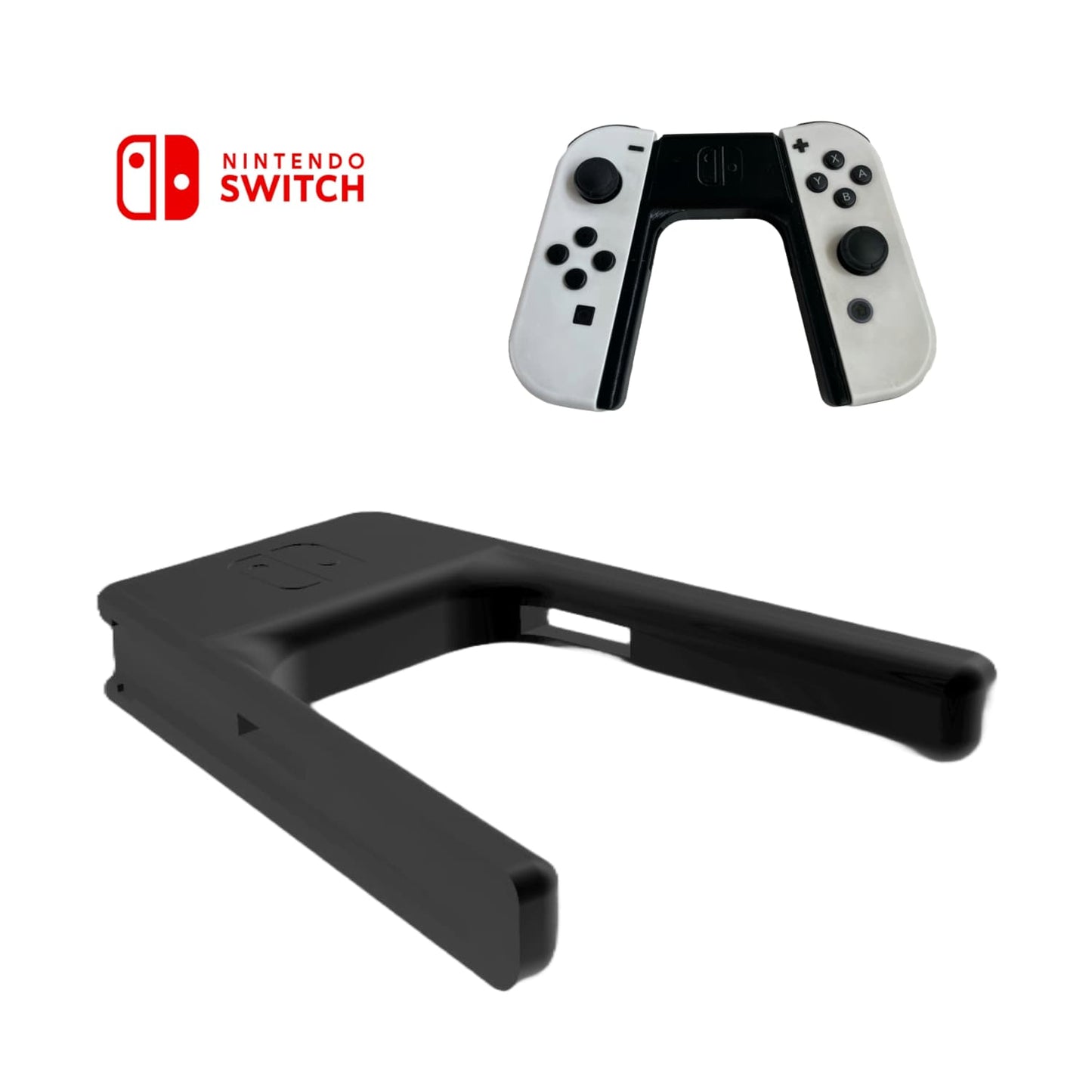 Nintendo Switch OLED Grip (Agarre) - JiD Bases y Accesorios