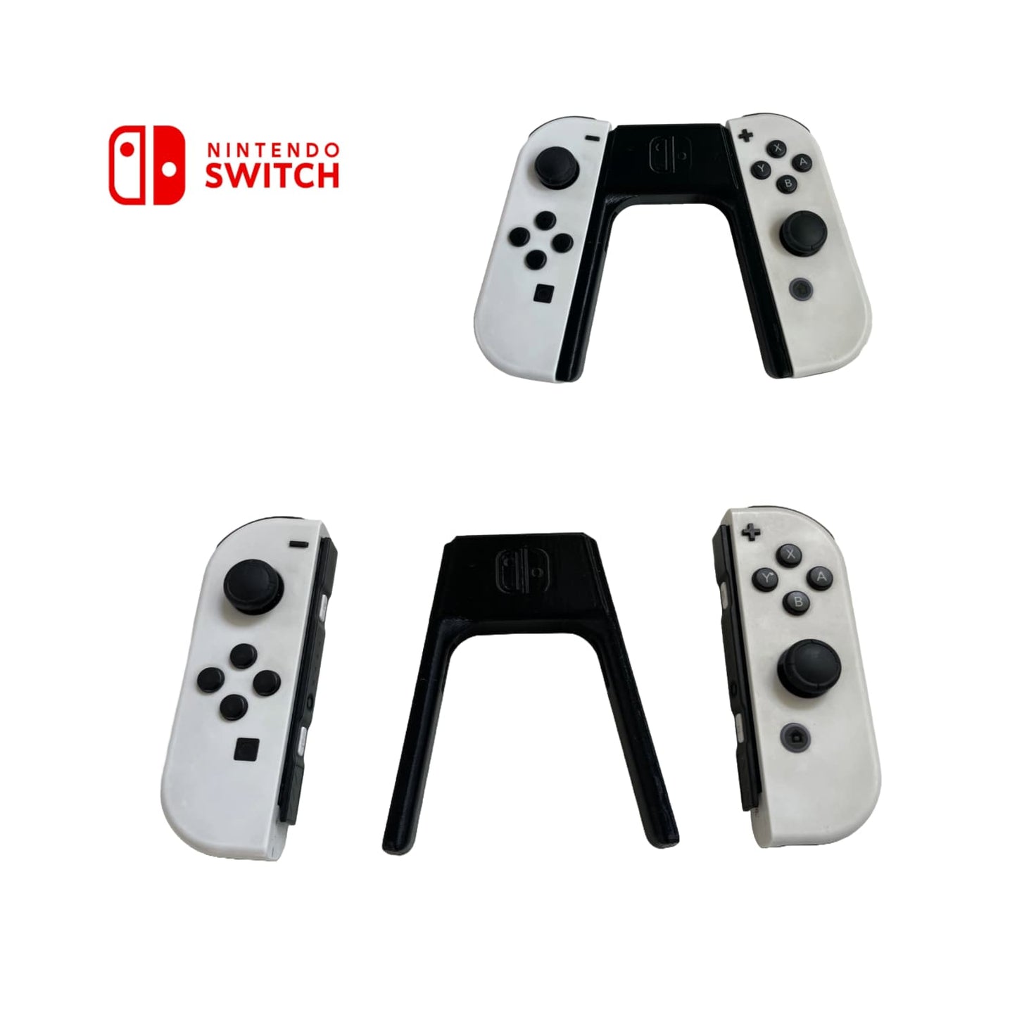 Nintendo Switch OLED Grip (Agarre) - JiD Bases y Accesorios