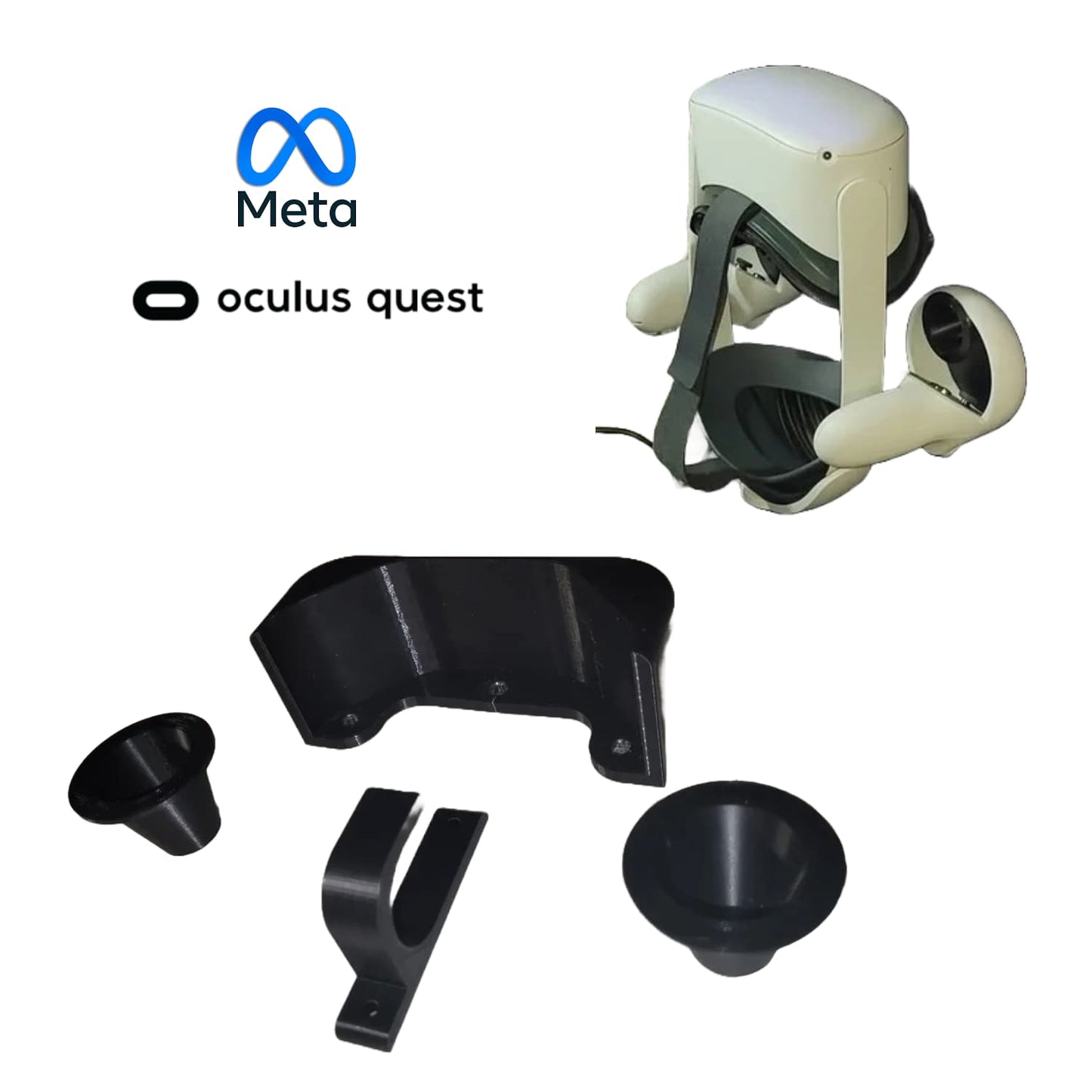 Set Bases de Pared Oculus Quest 2 - JiD Bases y Accesorios