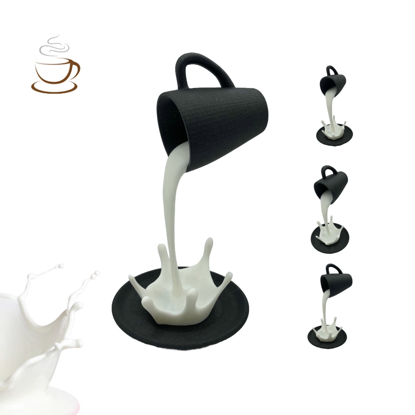 Taza Decorativa Flotante “Splash” - JiD Bases y Accesorios