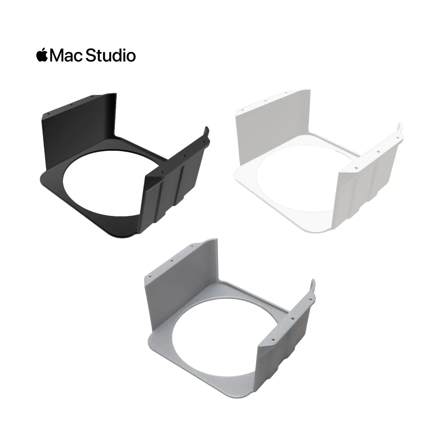 Soporte Bajo Mesa y Pared Apple Mac Studio