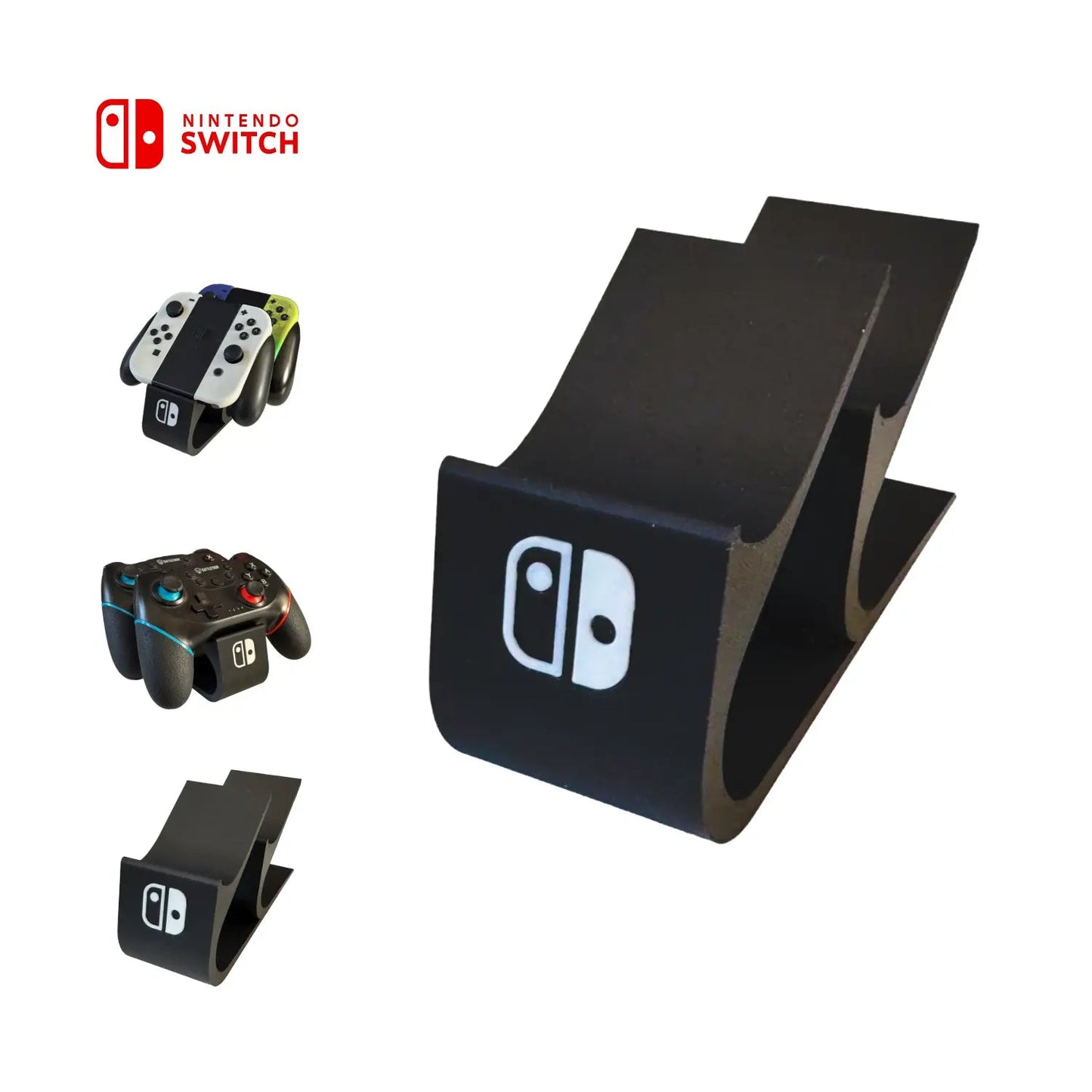 Base de Escritorio Doble para Controles Nintendo Switch - JiD Bases y Accesorios