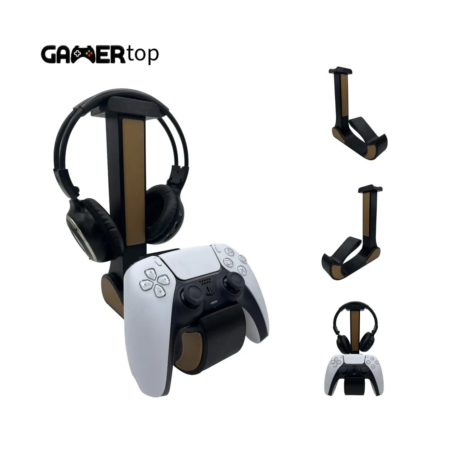 Base de Escritorio para Audífonos y Control Gamer - JiD Bases y Accesorios