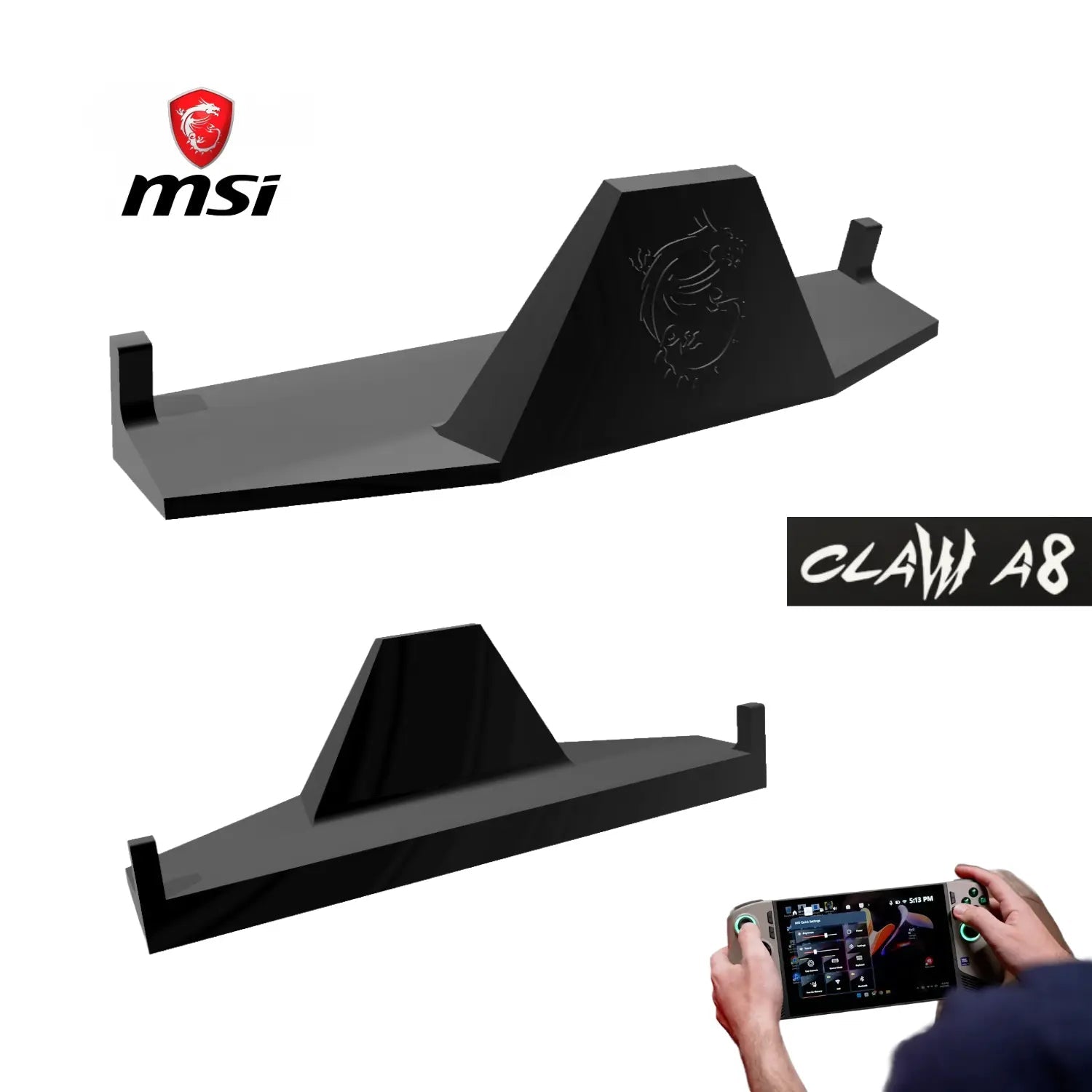 Base de Escritorio para Consola MSI CLAW A8 - JiD Bases y Accesorios