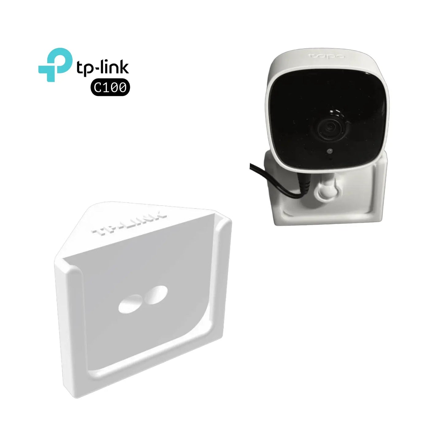 Base de Esquina para Cámaras TP - Link Tapo C100 / C110 / C120 - JiD Bases y Accesorios