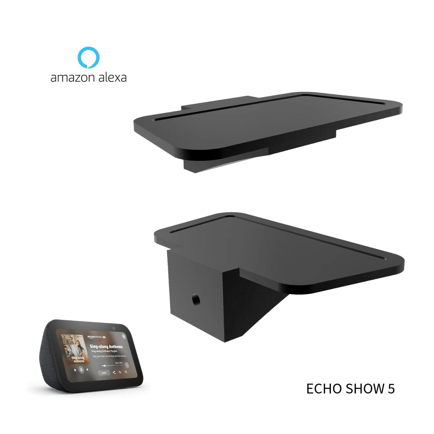 Base de Pared Alexa Echo Show 5 - JiD Bases y Accesorios