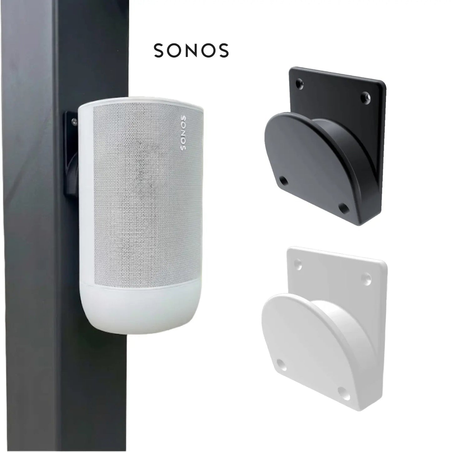 Base de Pared Altavoz Sonos Move - JiD Bases y Accesorios