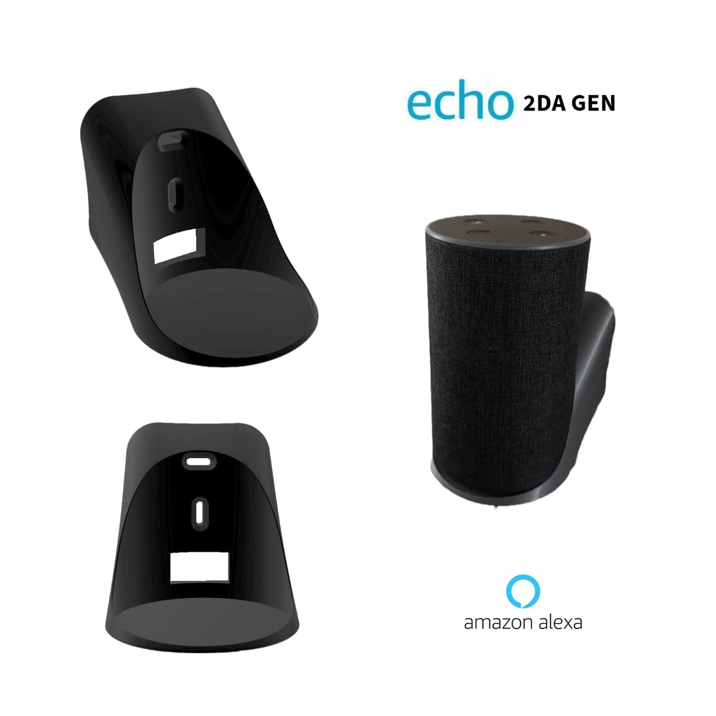 Base de Pared Amazon Echo (2ª Generación) - JiD Bases y Accesorios