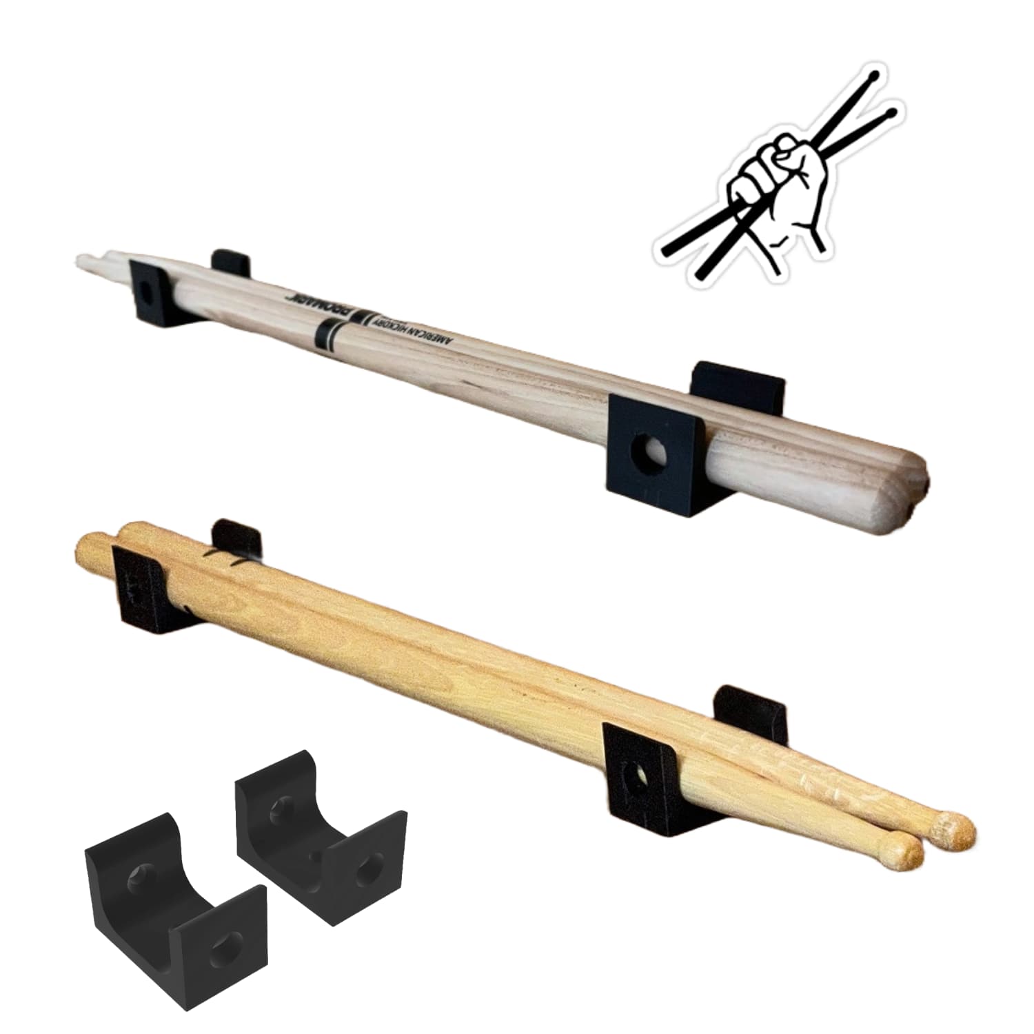 Base de Pared Baquetas - JiD Bases y Accesorios