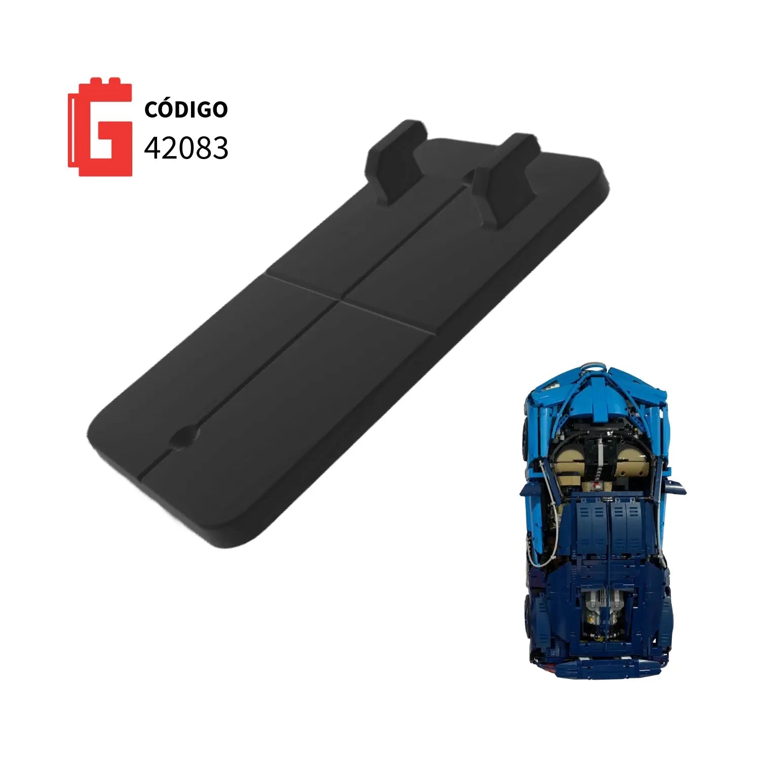 Base de Pared Bugatti Chiron Código 42083 - JiD Bases y Accesorios