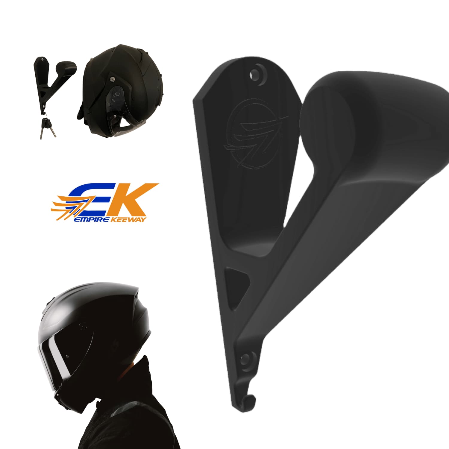 Base de Pared Casco y Llaves Empire Keeway - JiD Bases y Accesorios