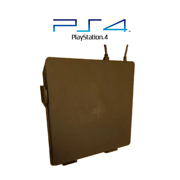 Base de Pared Consola Ps4 Slim - Orientación hacia Abajo - JiD Bases y Accesorios