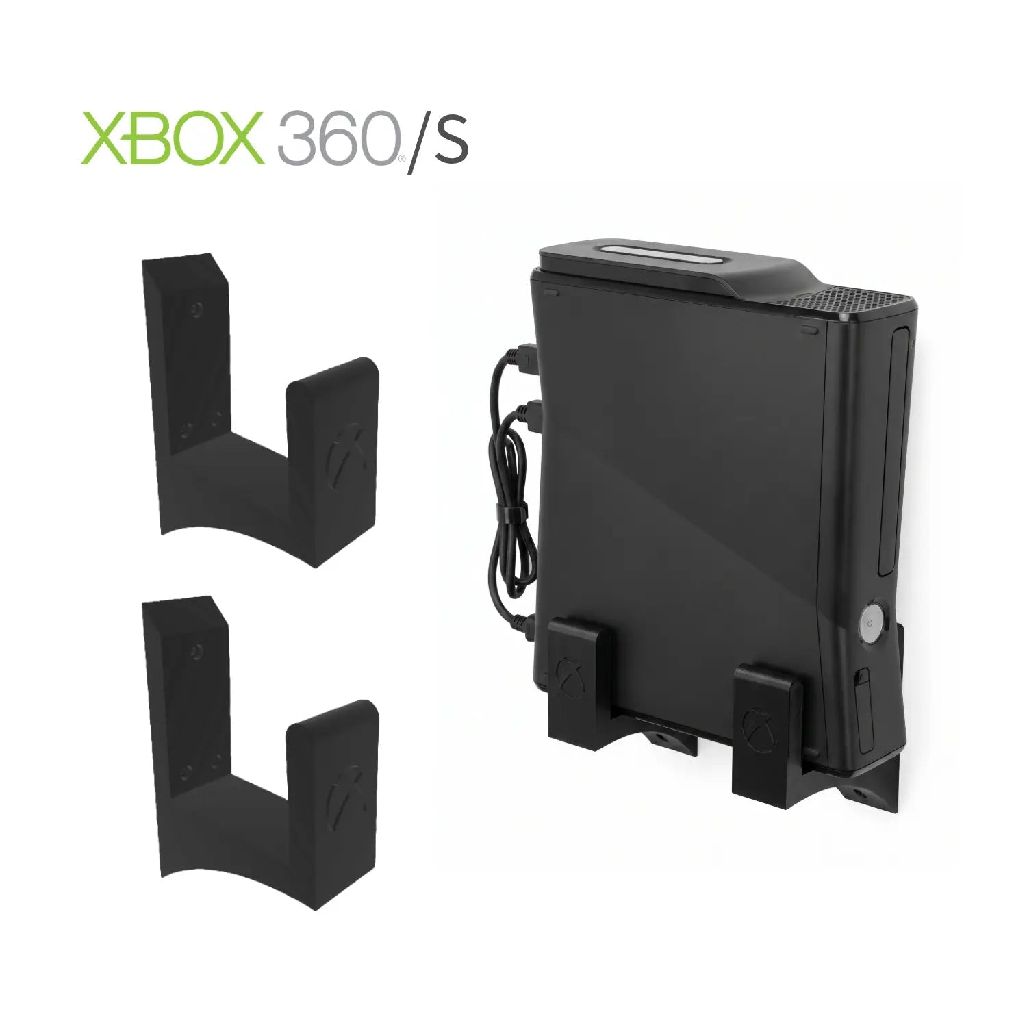 Base de Pared Consola Xbox 360 S - JiD Bases y Accesorios