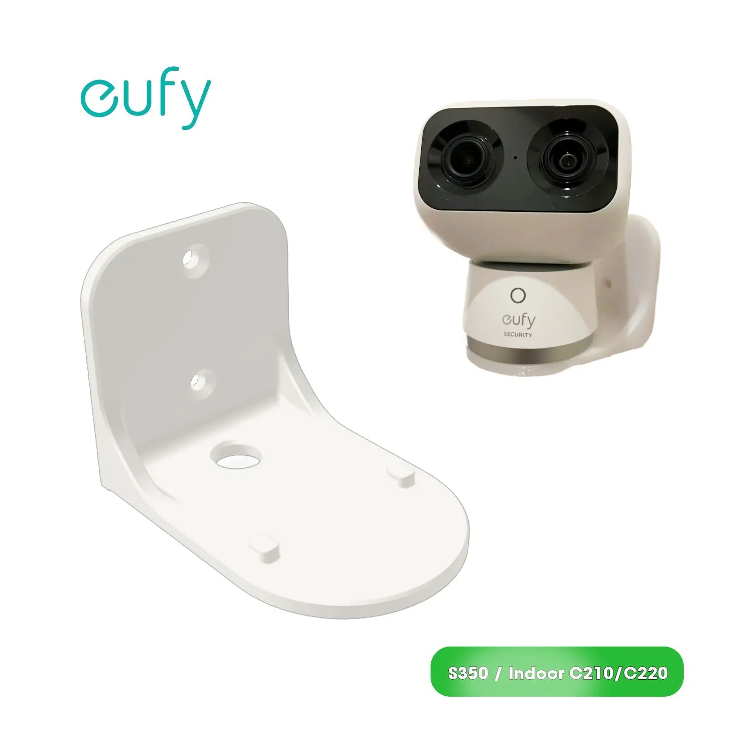Base de Pared Extensor Eufy S350 / Serie Indoor Cámara C220 / C210 - JiD Bases y Accesorios
