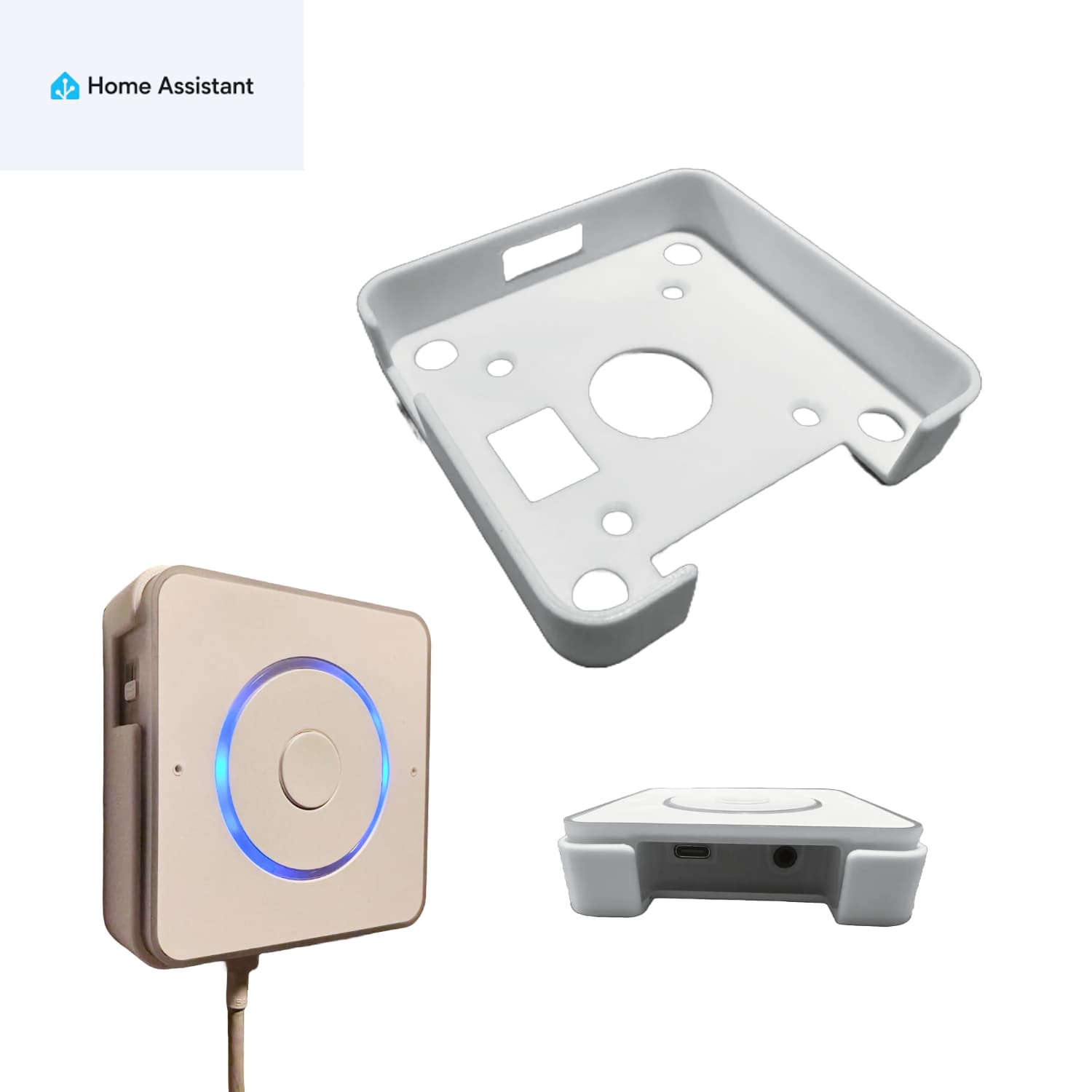 Base de Pared Home Assistant Voice - JiD Bases y Accesorios