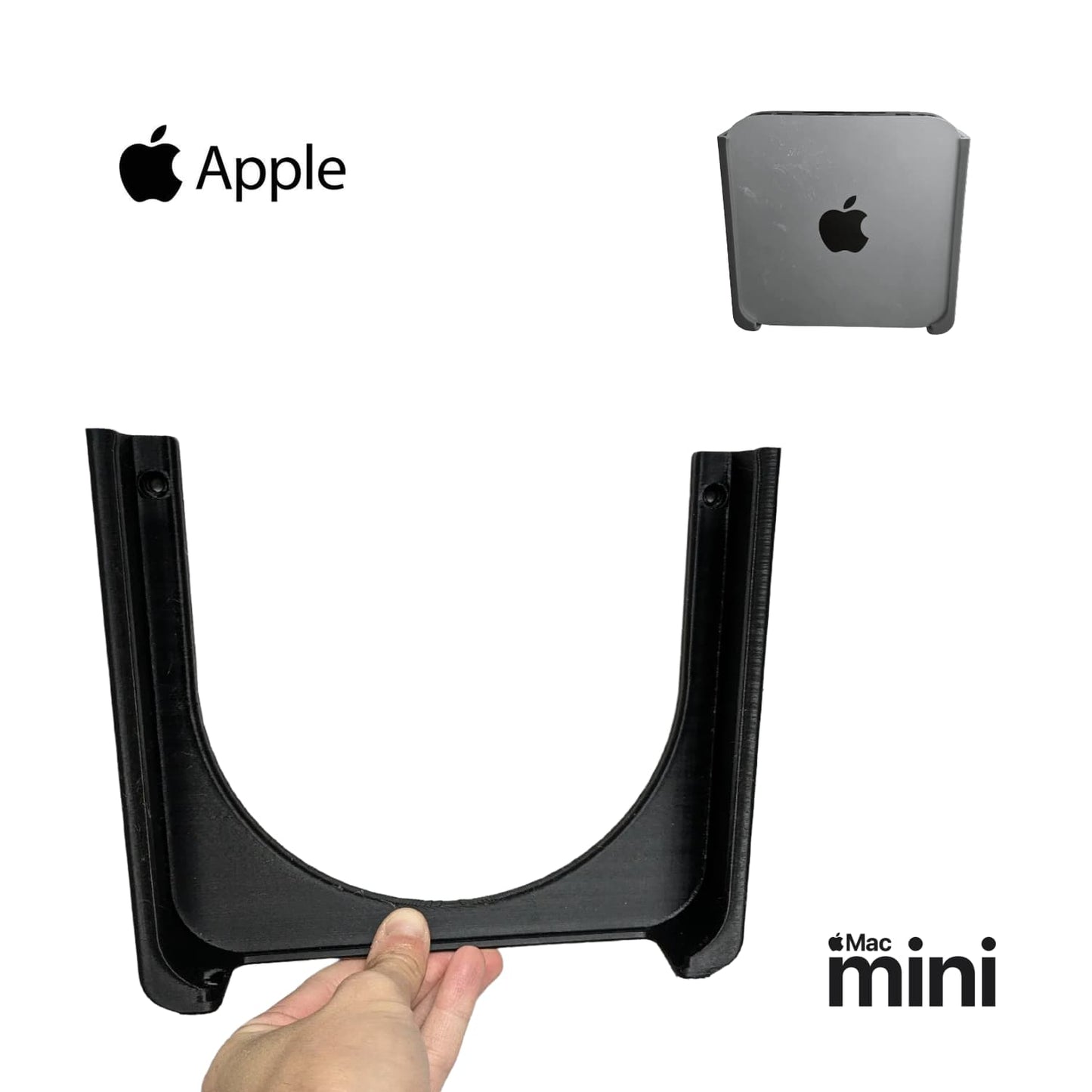 Base de Pared Mac Mini M1 y M2 - JiD Bases y Accesorios