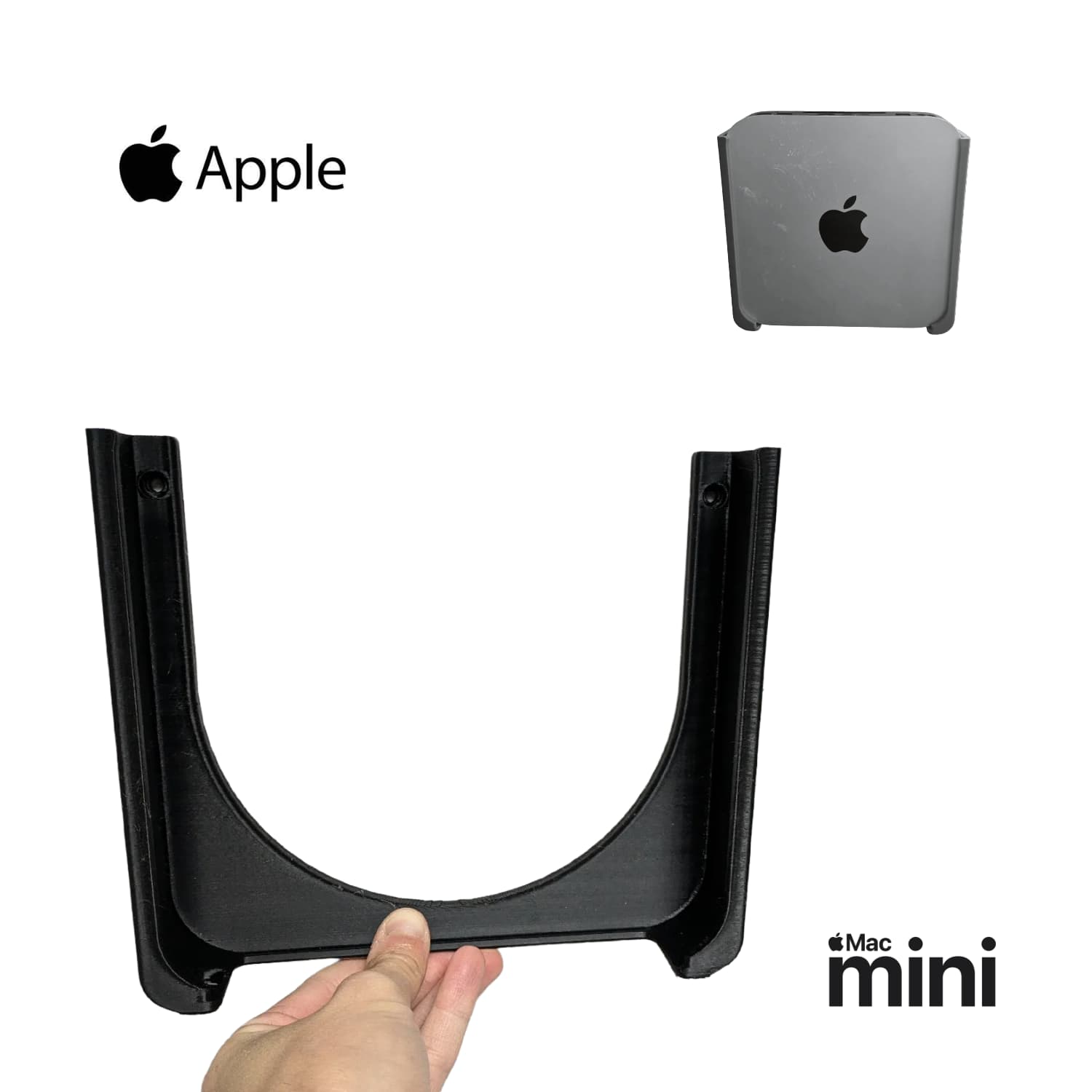 Base de Pared Mac Mini M1 y M2 - JiD Bases y Accesorios