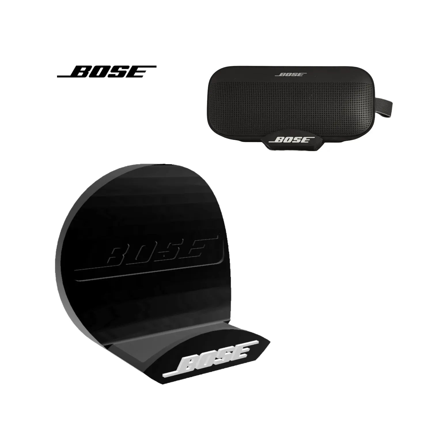 Base de Pared para Altavoz Bose SoundLink Flex - JiD Bases y Accesorios