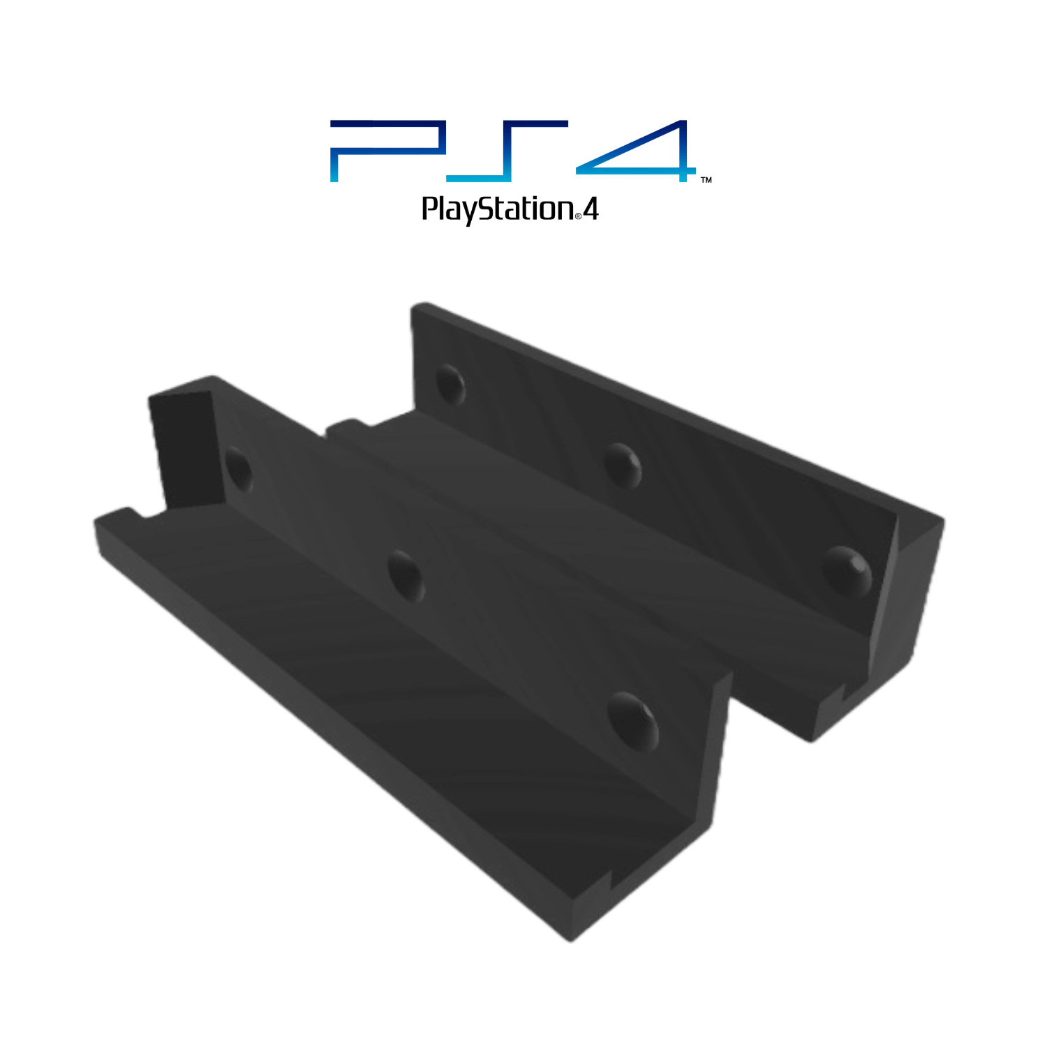 Base De Pared Para Consola Ps4 Slim - JiD Bases y Accesorios