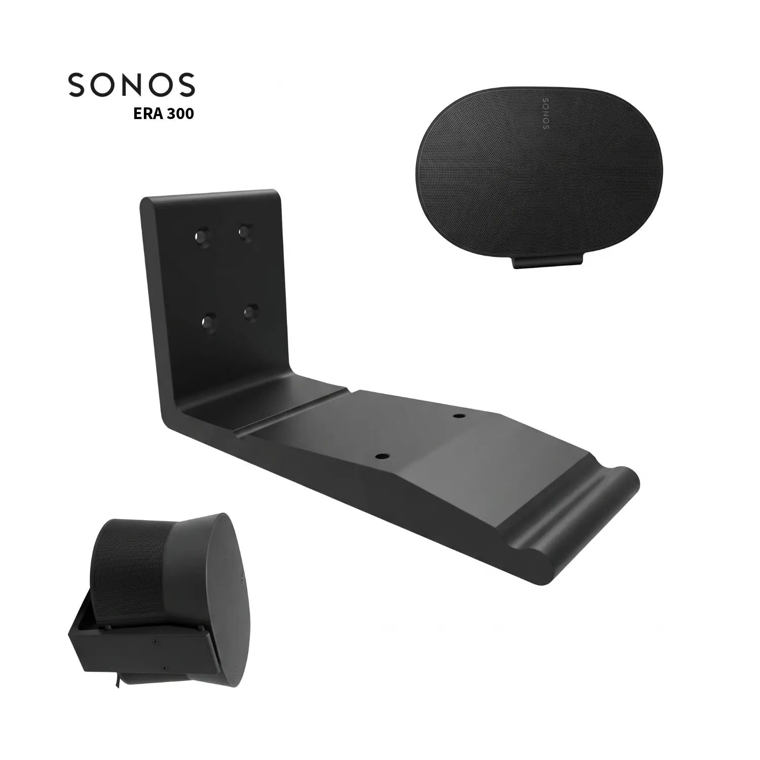 Base De Pared Para Corneta Altavoz Sonos Era 300 - JiD Bases y Accesorios