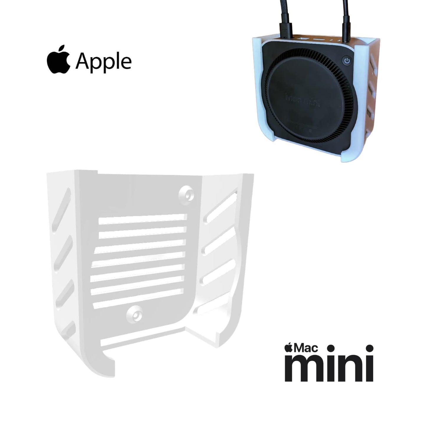 Base de Pared para Mac Mini M4 - JiD Bases y Accesorios