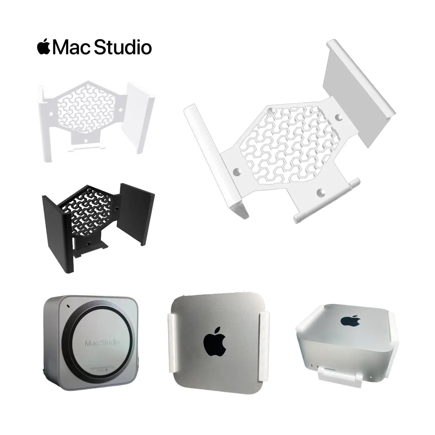 Base de Pared para Mac Studio – Optimiza tu Workspace - JiD Bases y Accesorios