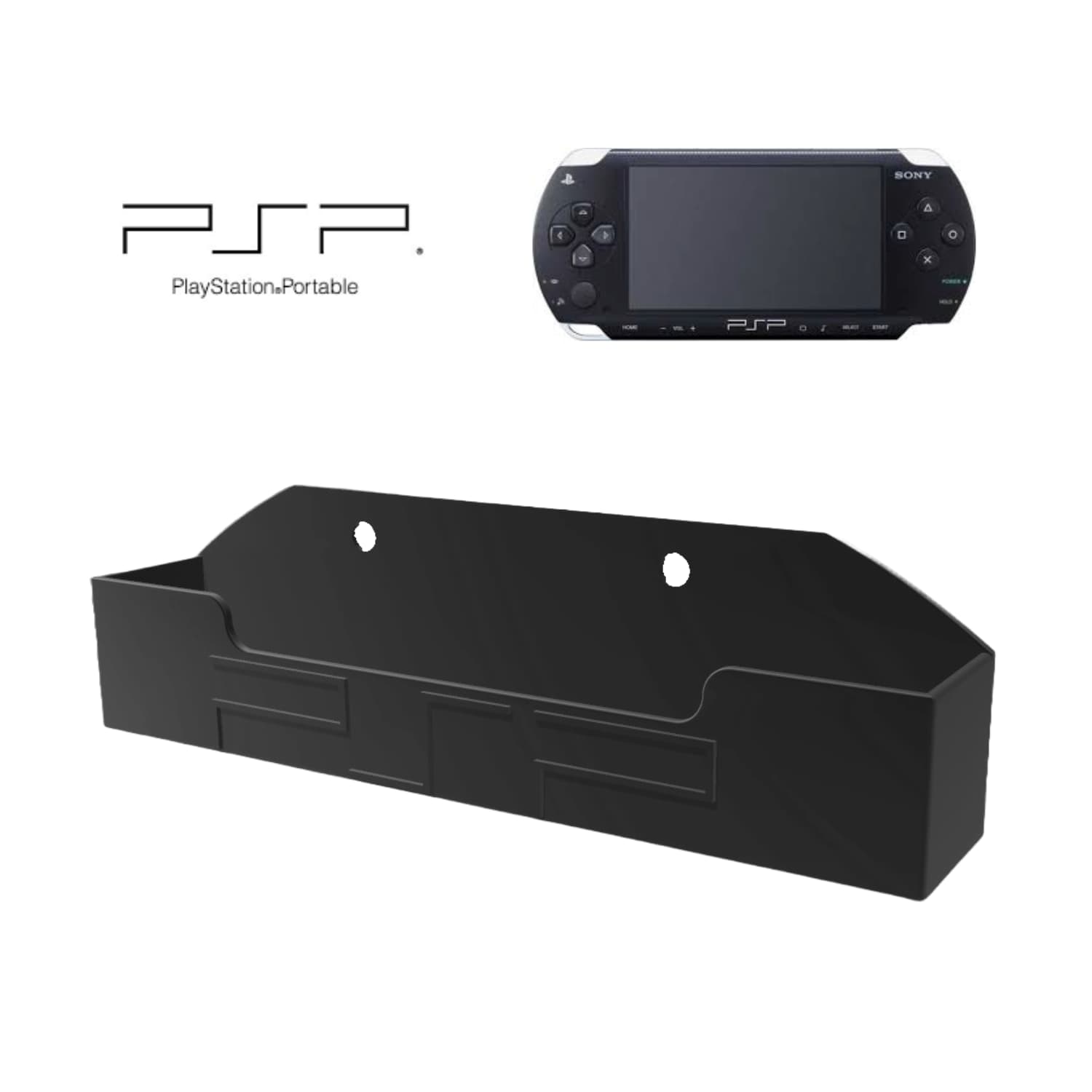 Base de Pared para PlayStation PSP 1000 - JiD Bases y Accesorios