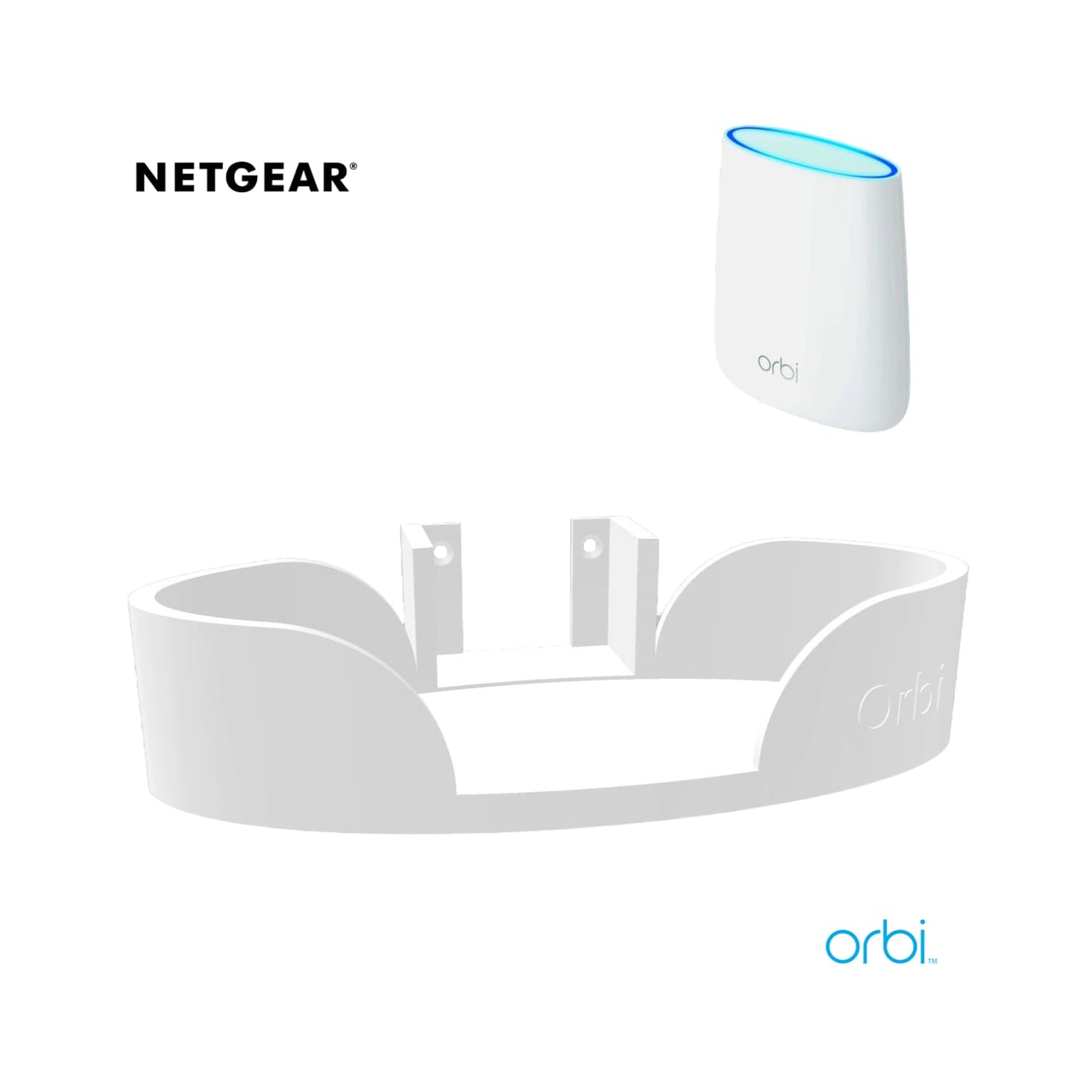 Base de Pared Router Netgear Orbi RBR20 - JiD Bases y Accesorios