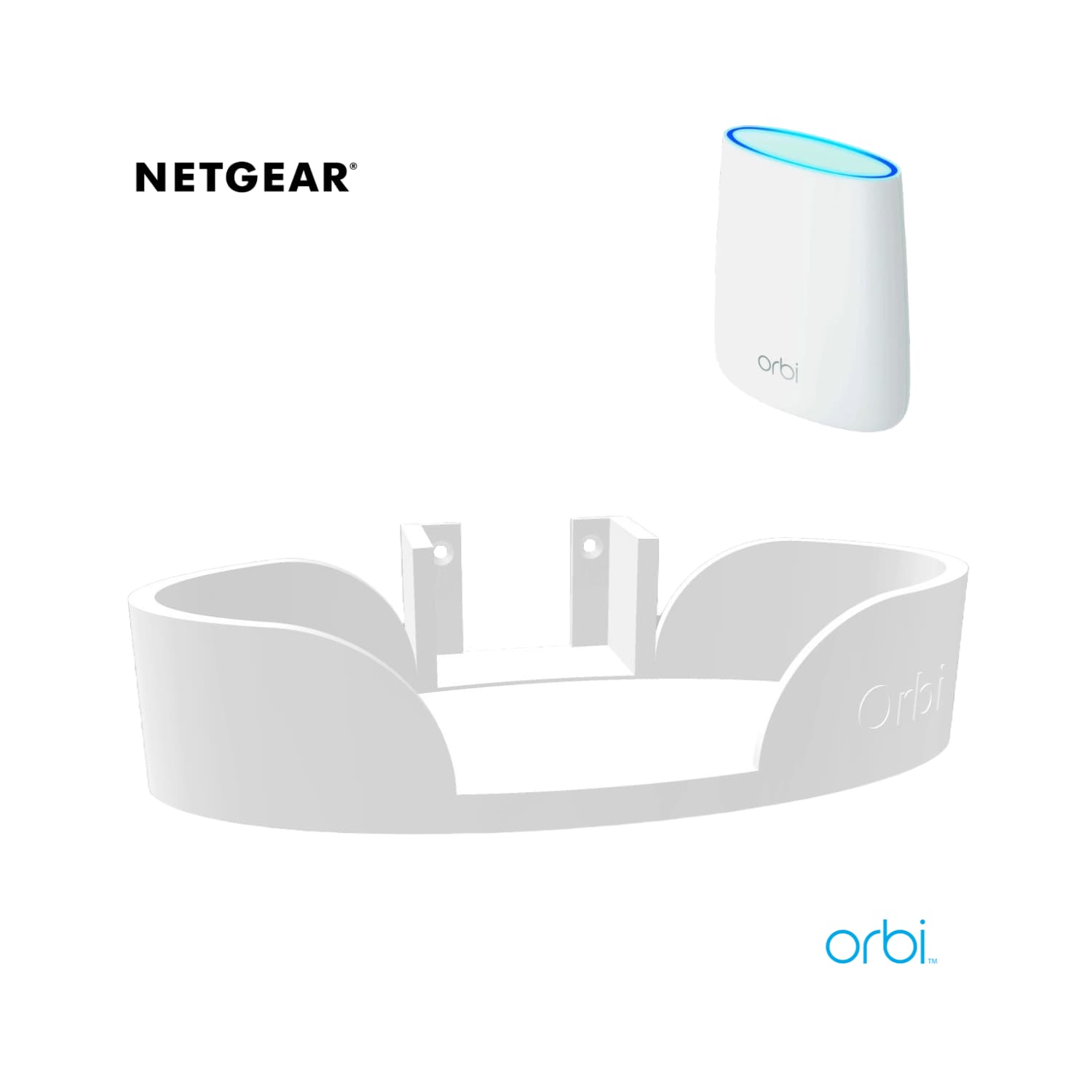 Base de Pared Router Netgear Orbi RBR20 - JiD Bases y Accesorios
