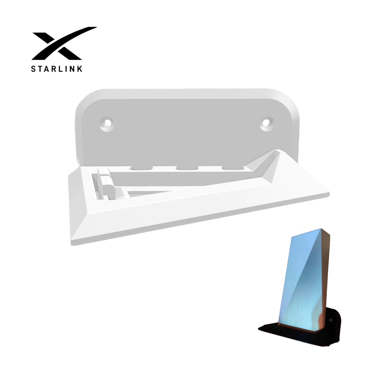Base de Pared Router Starlink 1ra Generación - JiD Bases y Accesorios
