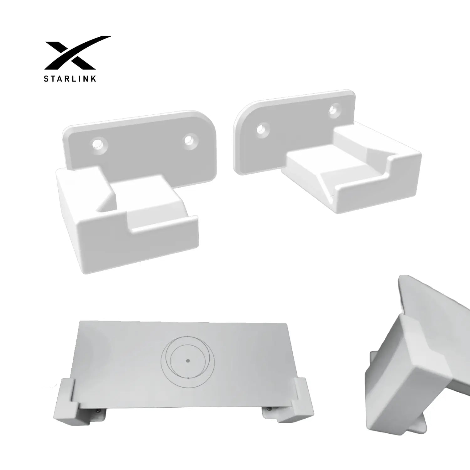 Base de Pared Router Starlink Gen 3 - JiD Bases y Accesorios