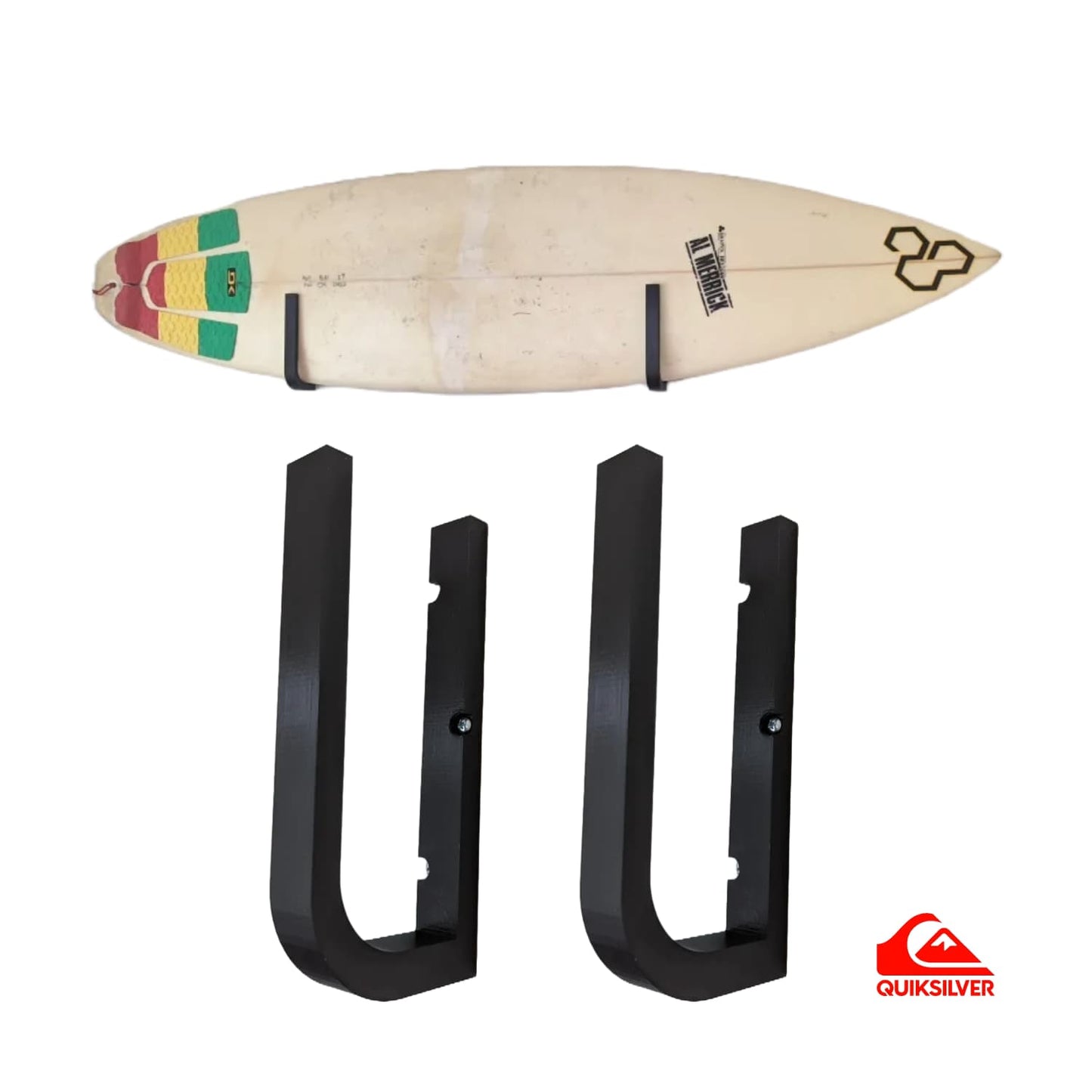 Base de Pared Tabla de Surf - JiD Bases y Accesorios