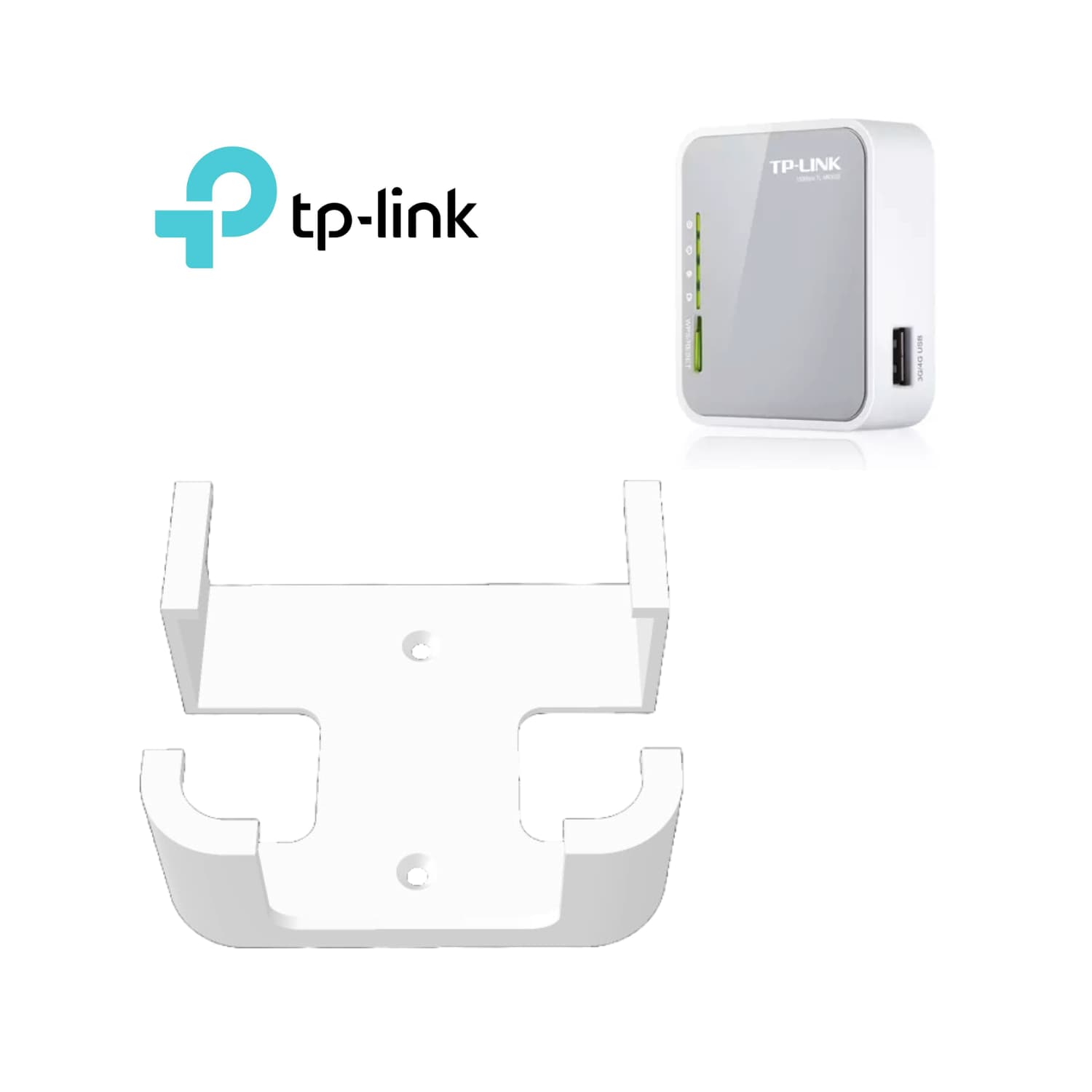 Base de Pared TP - Link Router 3G MR3020 - JiD Bases y Accesorios
